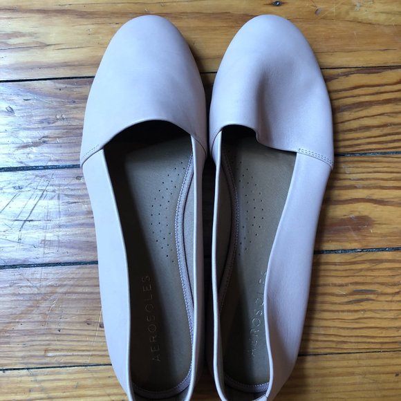 AEROSOLES Womens Pink Holland Round Toe Platform Slip On Leather Loafers 12M - Picture 5 of 7